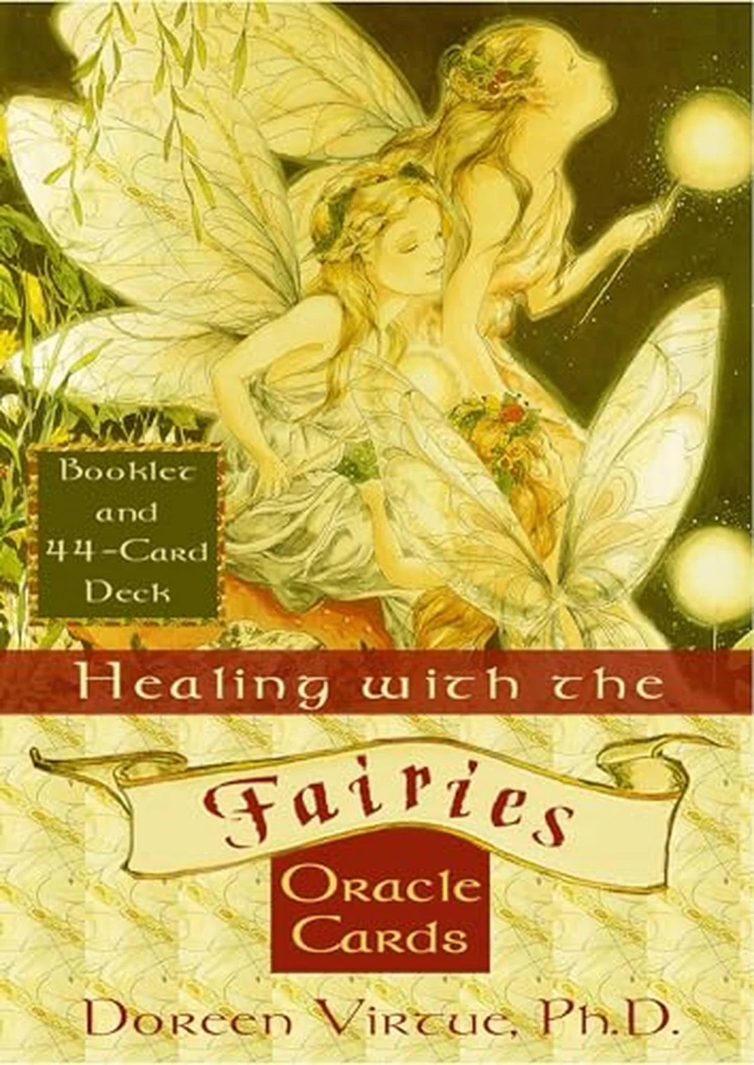 healing with the fairies oracle cards bản hộp và sách hướng dẫn