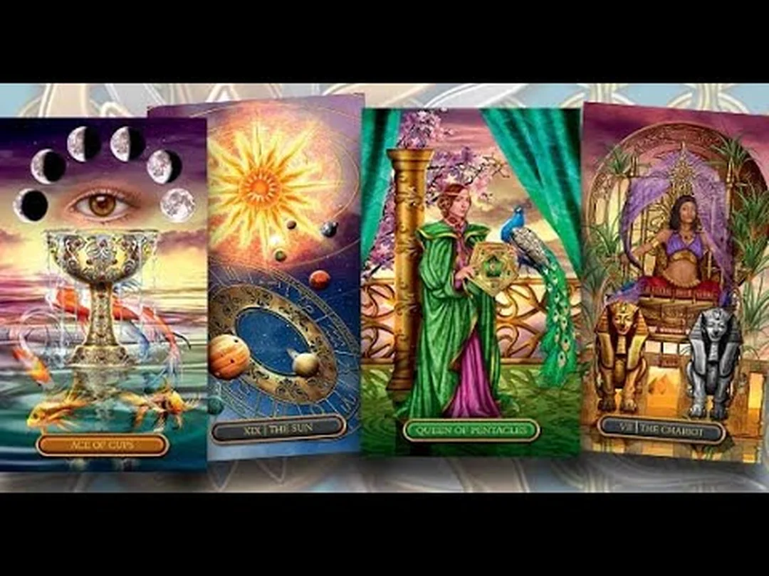 Hình ảnh thumbnail review gilded tarot royale trên YouTube