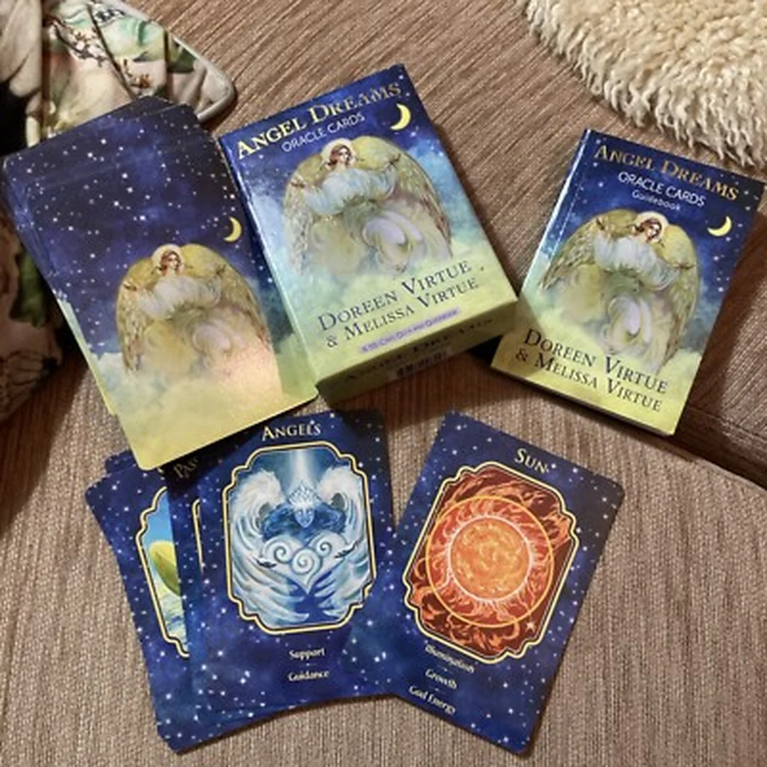 Hình sản phẩm angel dreams oracle cards trên sàn quốc tế