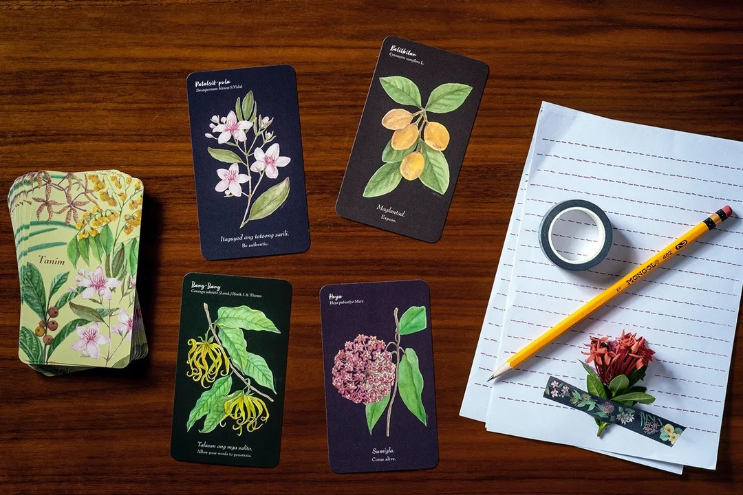 how to read oracle cards với bộ bài oracle thực vật