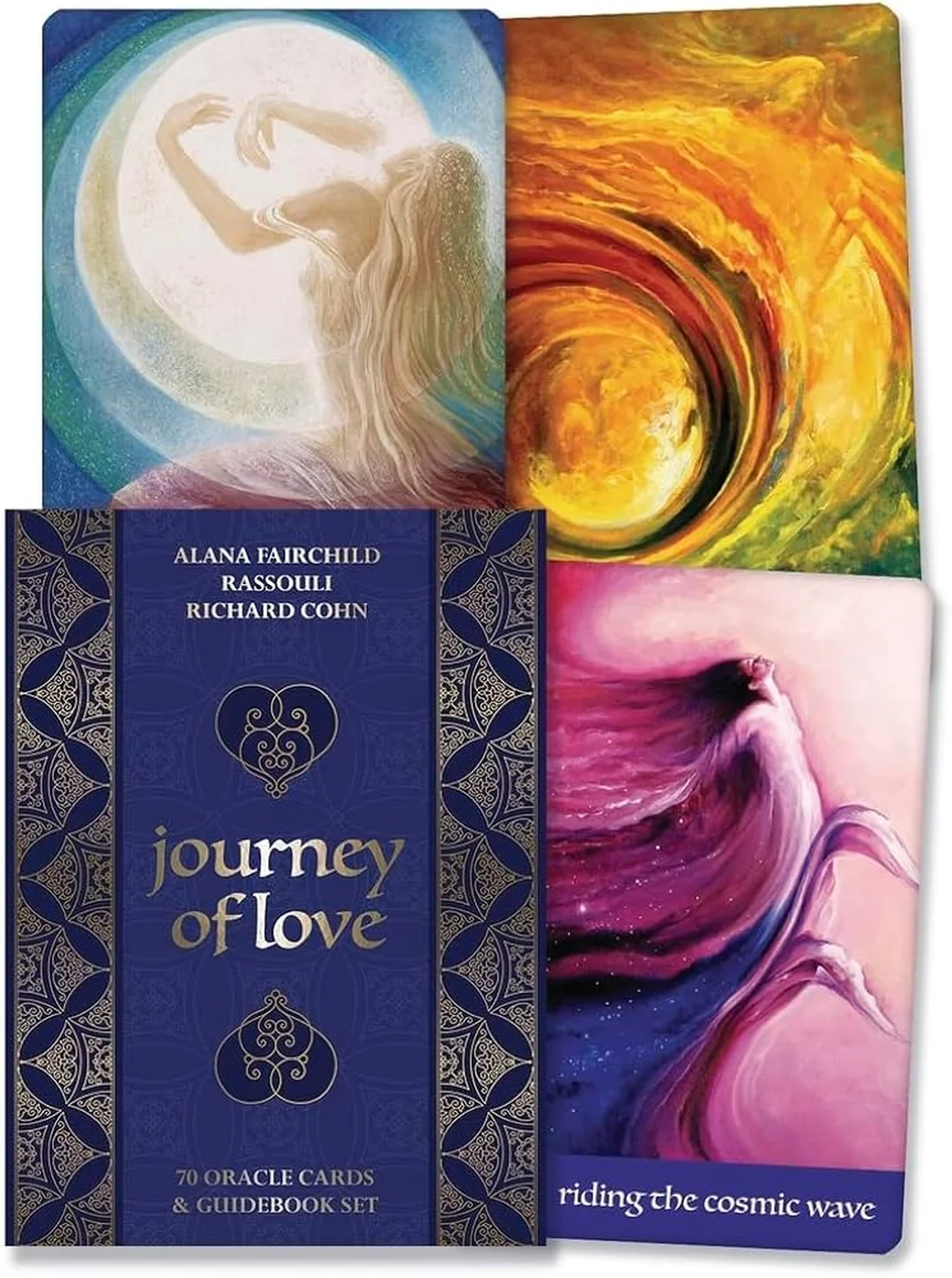 journey of love oracle cards hộp bài tình yêu với tranh minh họa rực rỡ