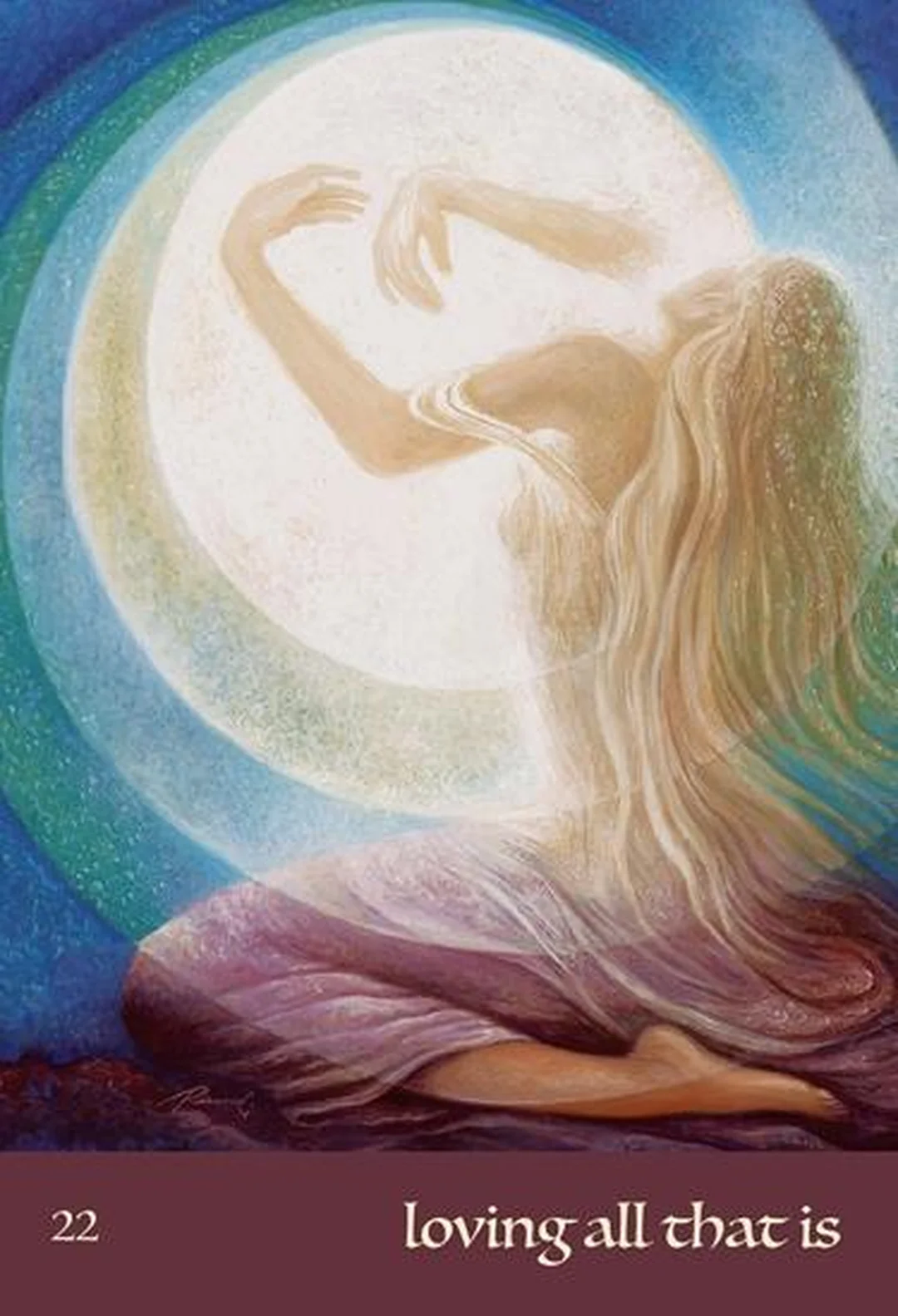 journey of love oracle deck lá bài Loving All That Is