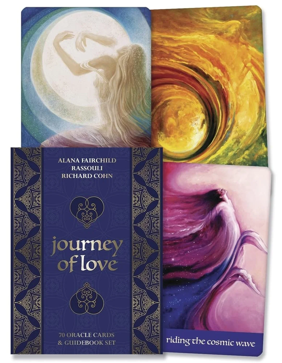 journey of love oracle deck với hộp bài và hình minh họa nghệ thuật