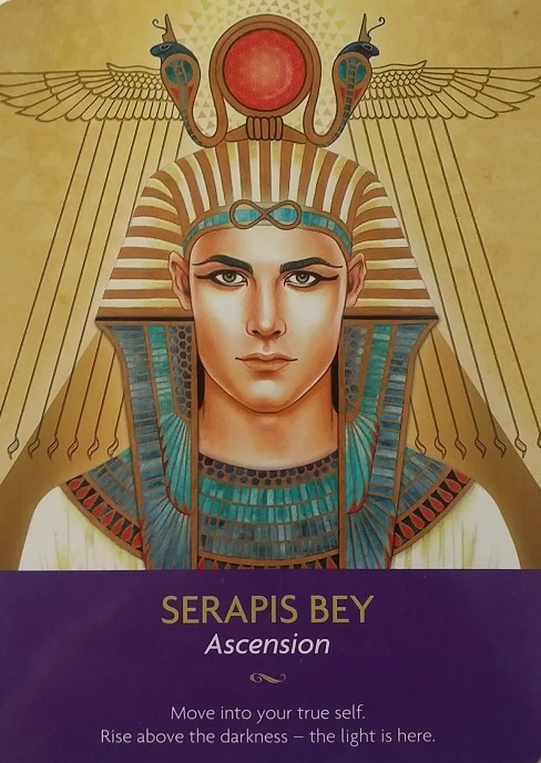 keepers of the light oracle cards lá bài Serapis Bey