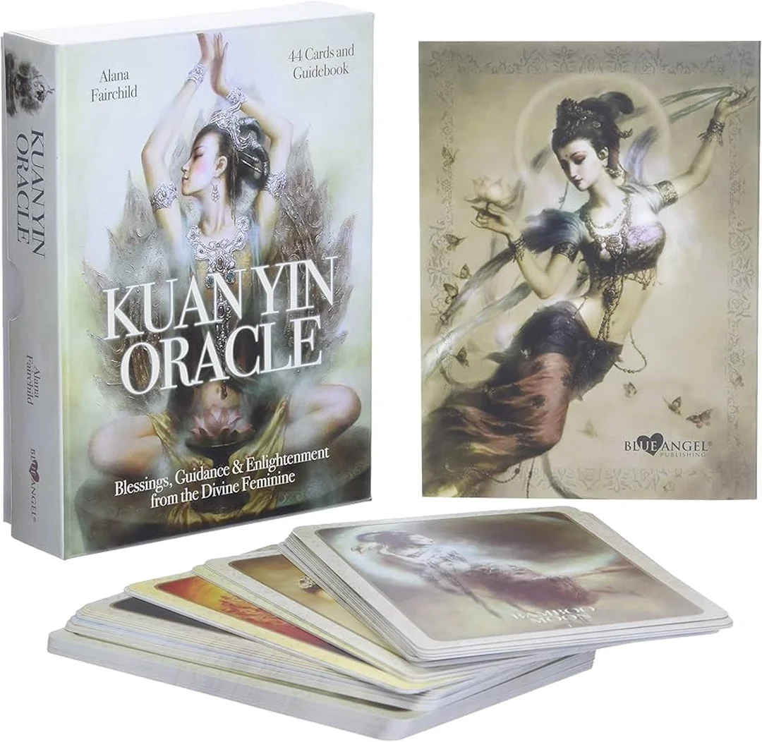 kuan yin oracle cards bản hộp đầy đủ của Alana Fairchild