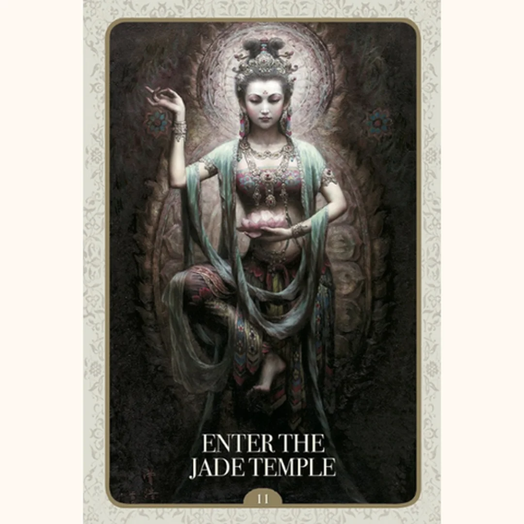 kuan yin oracle cards bản nhỏ tiện mang theo