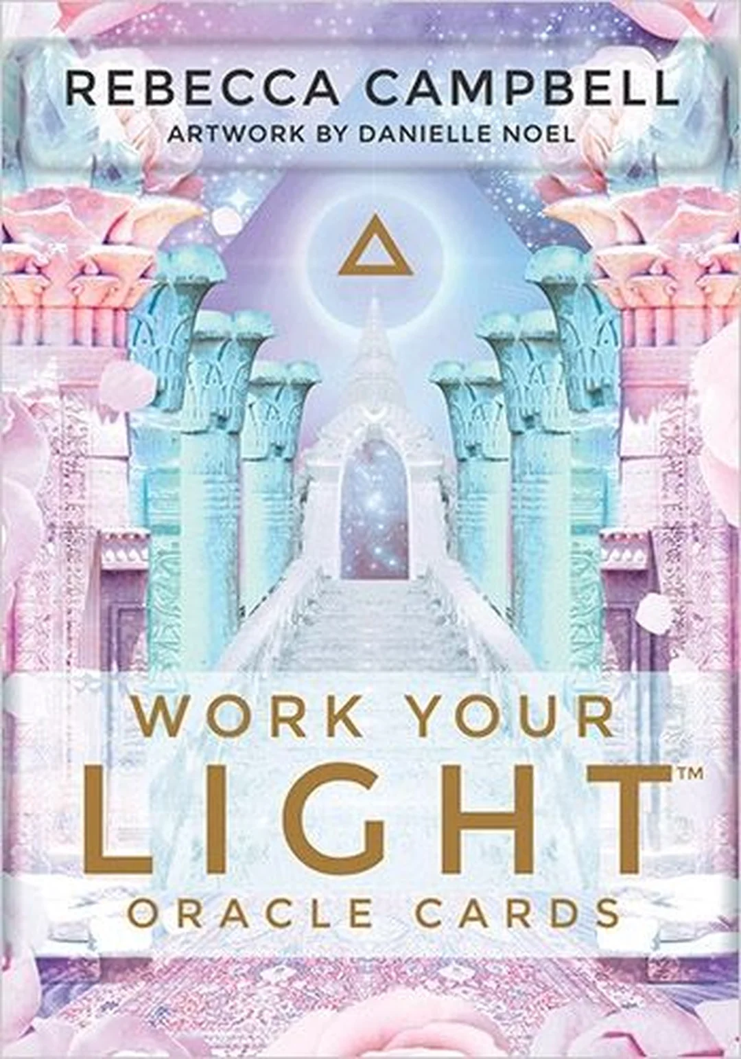 Light oracle cards Work Your Light mặt hộp và lá bài