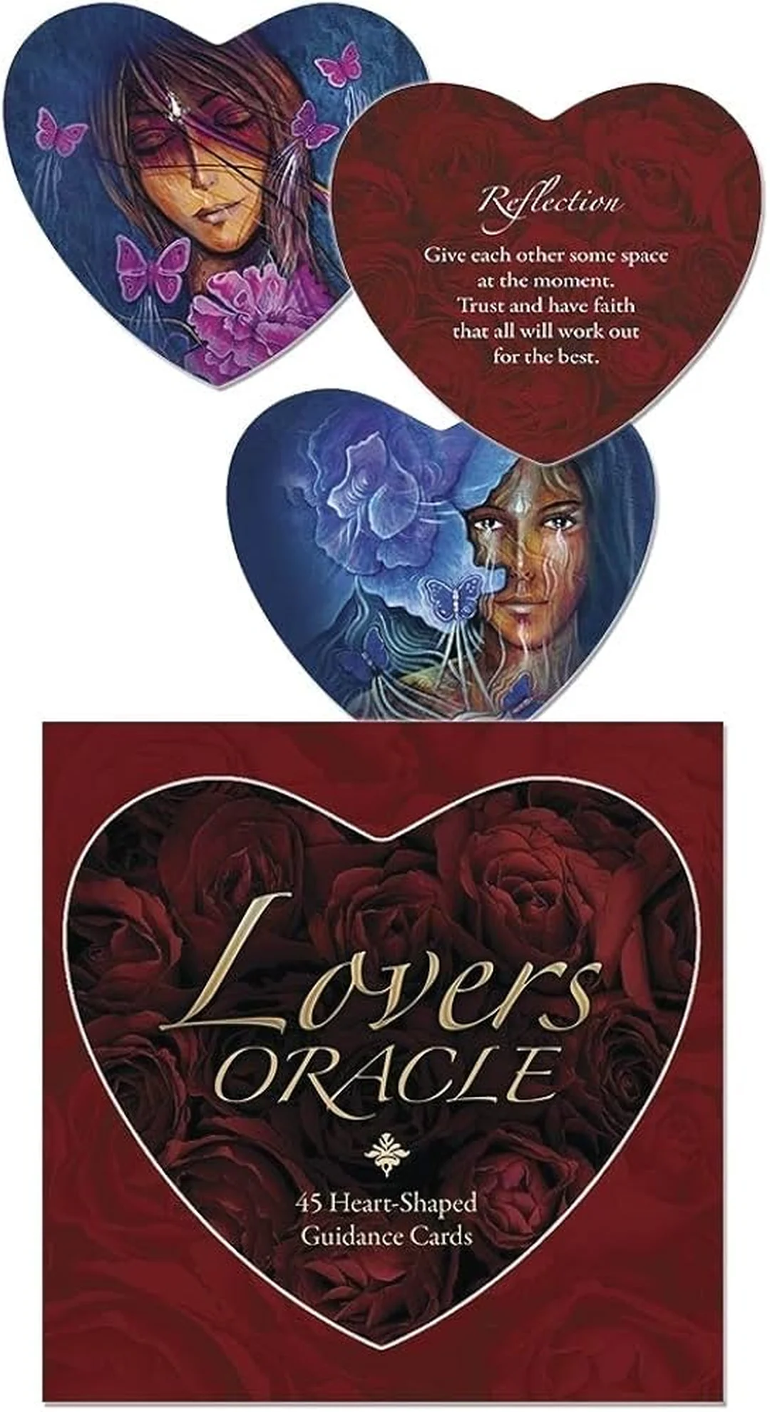 love oracle cards nhiều phong cách minh họa tình yêu