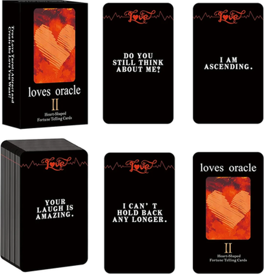 love oracle deck màu hồng tím cho thông điệp tình cảm