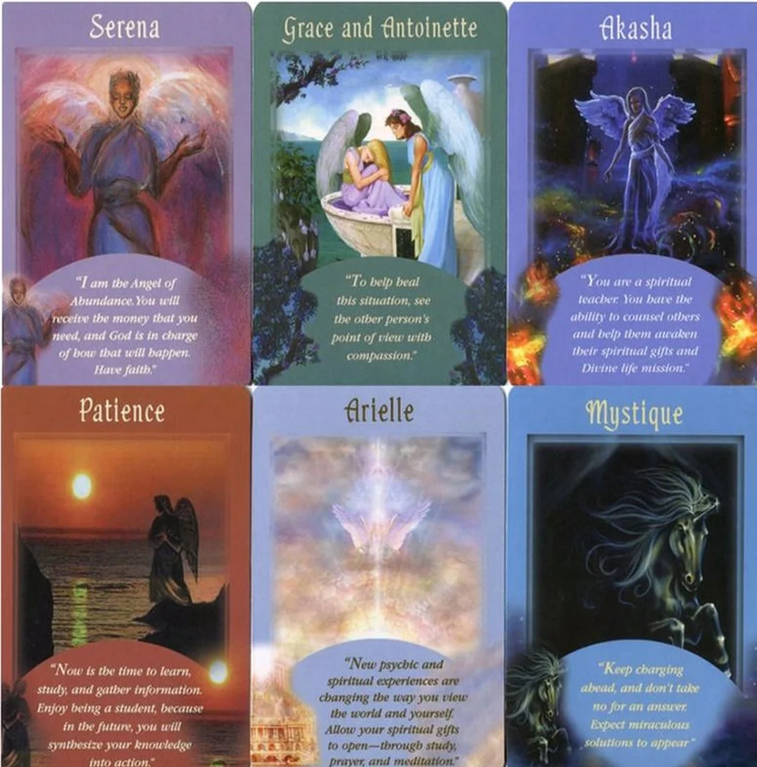 messages from your angels oracle cards trải bài mẫu