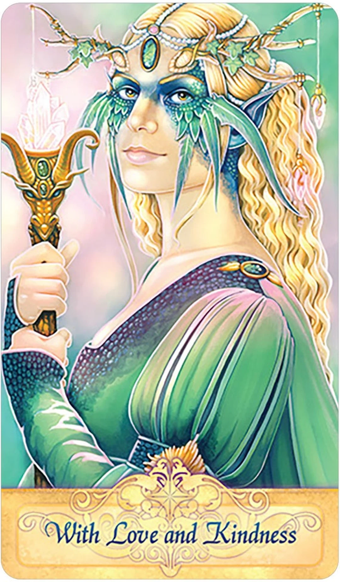 messenger oracle cards bản mới với thiết kế không viền và chất giấy mờ