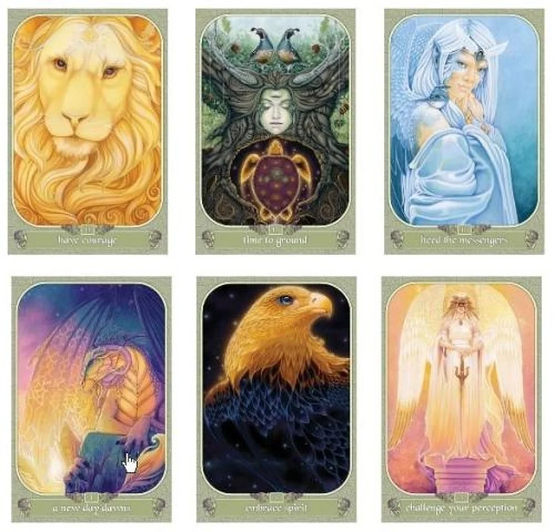messenger oracle cards với chủ đề Gaia và năng lượng tự nhiên