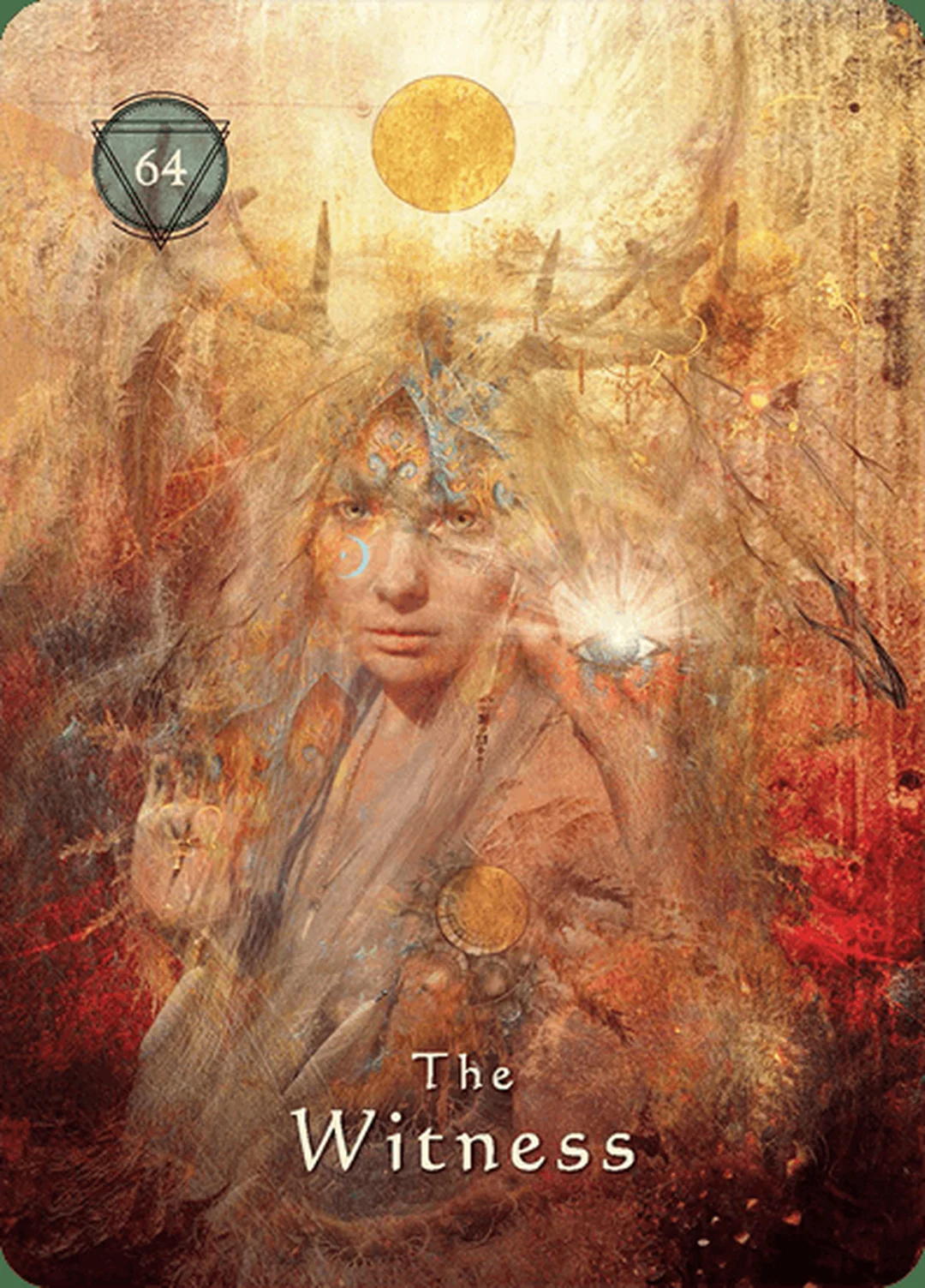mystical shaman oracle cards lá The Witness