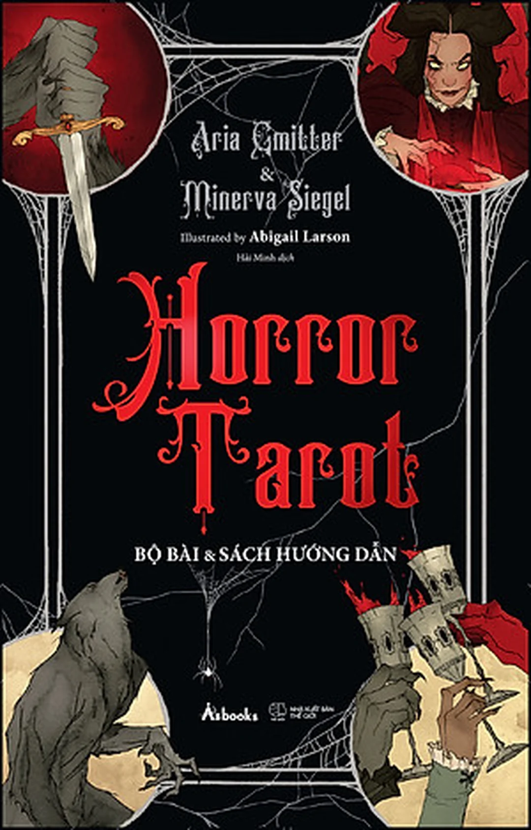 những bộ bài tarot ma mị phong cách tối màu trên sàn thương mại