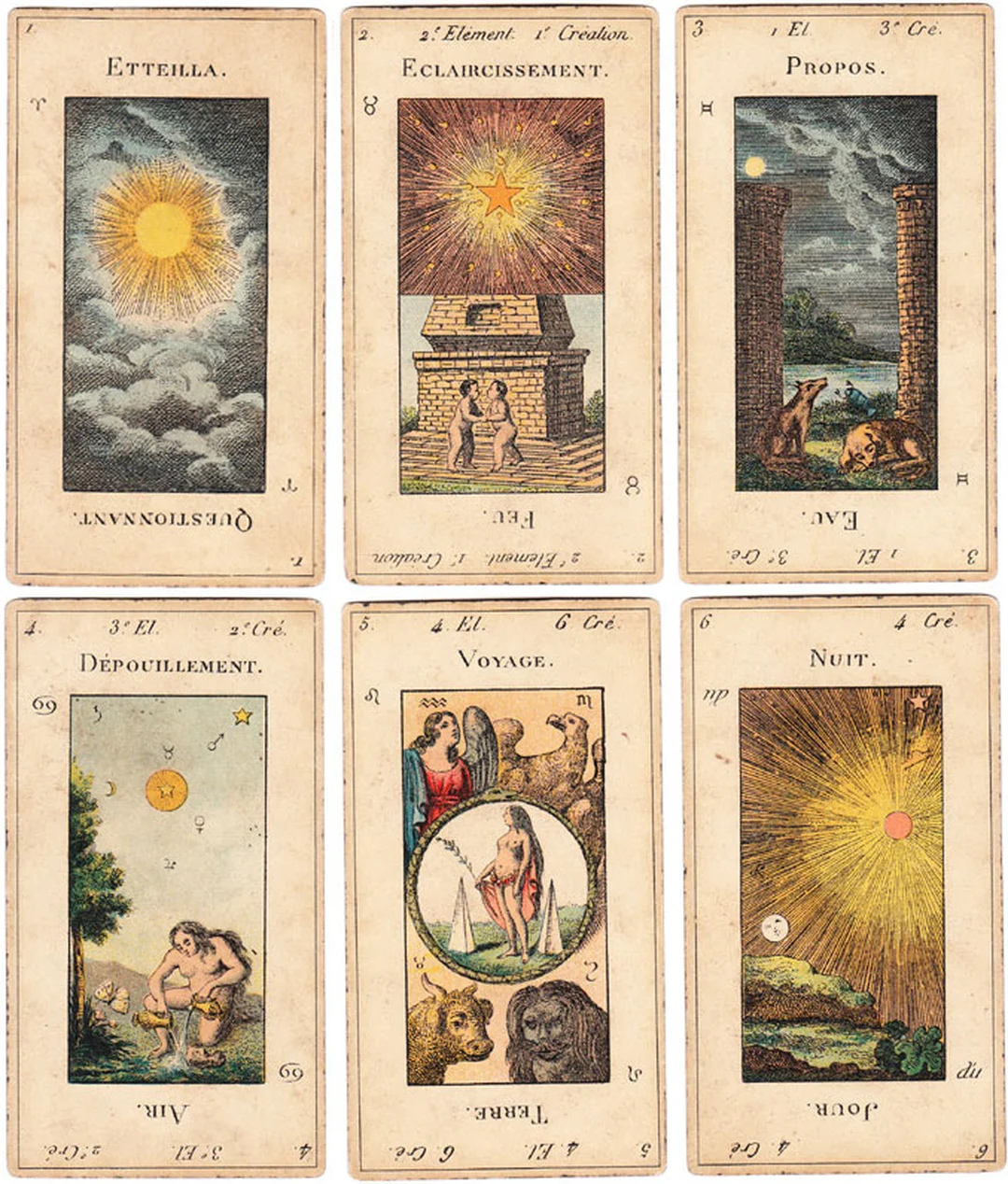 những bộ bài tarot nổi tiếng với phong cách hình ảnh khác nhau