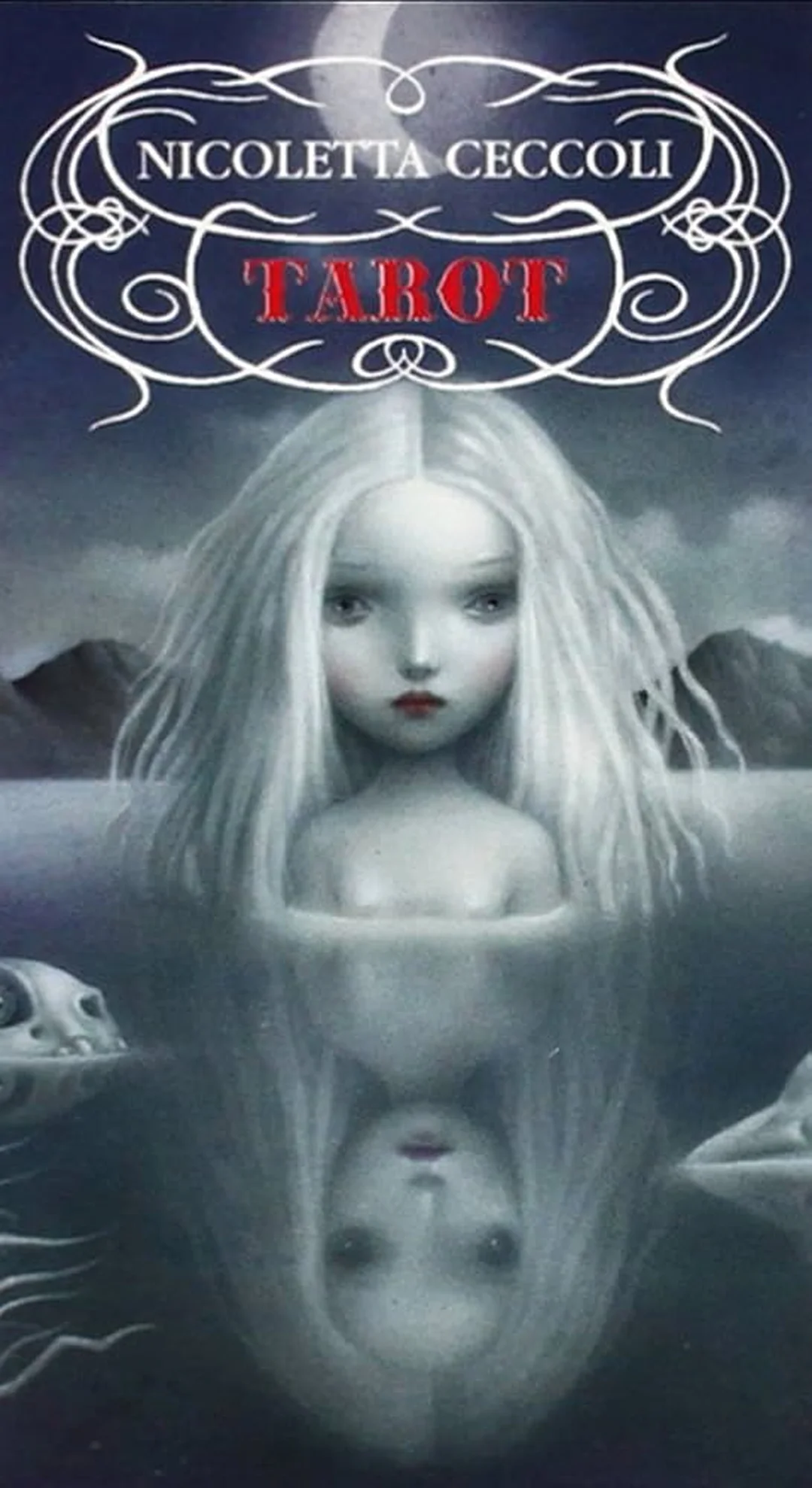 nicoletta ceccoli tarot deck hình bìa nữ nhân vật siêu thực