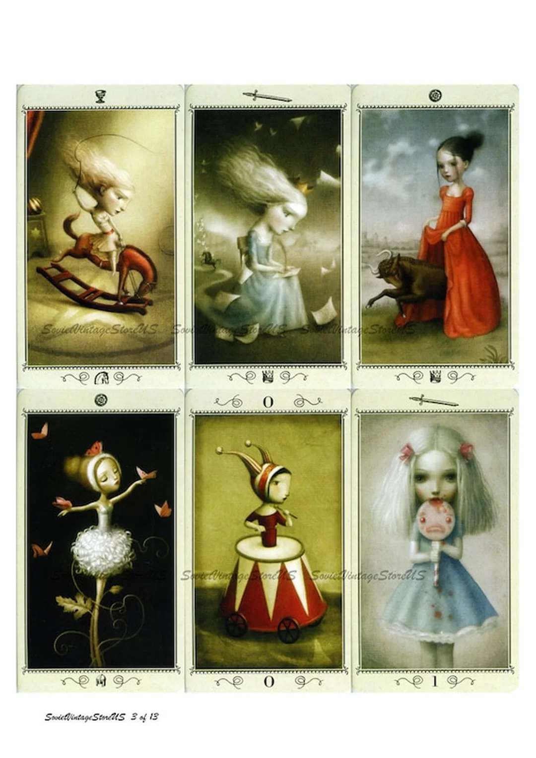 nicoletta ceccoli tarot deck minh họa nghệ thuật sưu tầm