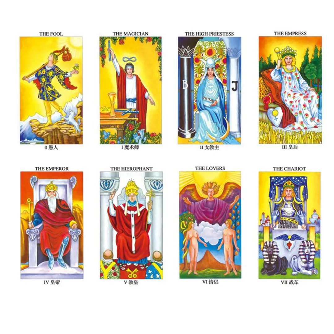 Radiant Rider Waite Tarot bản hộp màu vàng xanh radiant rider waite tarot bản hộp màu vàng xanh