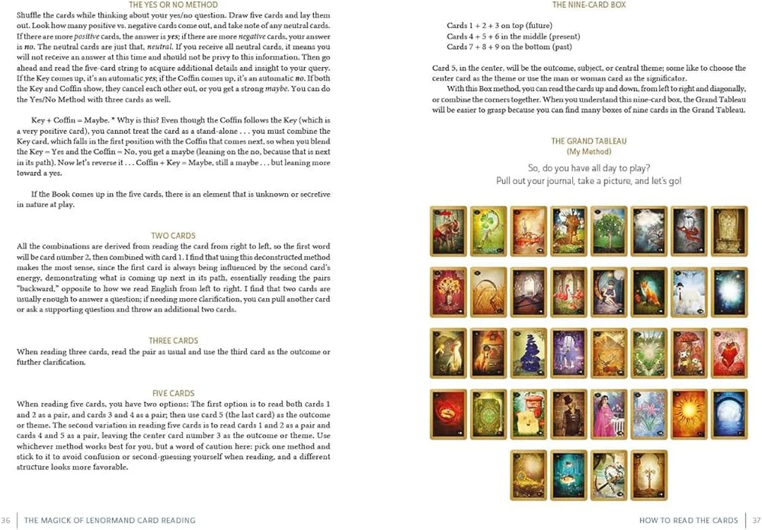 reading lenormand cards với bộ bài Lenormand truyền thống reading lenormand cards với bộ bài Lenormand truyền thống