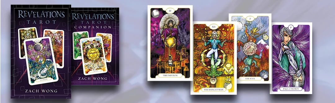 revelations tarot deck minh họa cách đọc lá đảo ngược