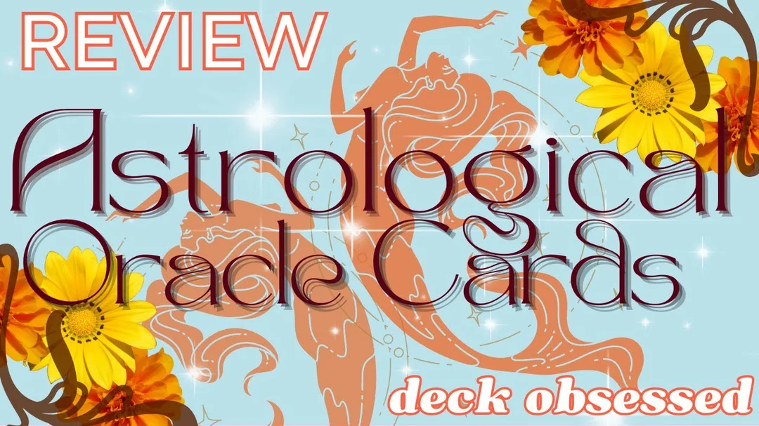 Review Astrological Oracle Cards Art Nouveau và 12 cung hoàng đạo