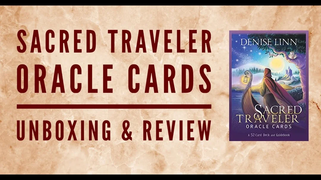 Review và flip through Sacred Traveler Oracle Cards