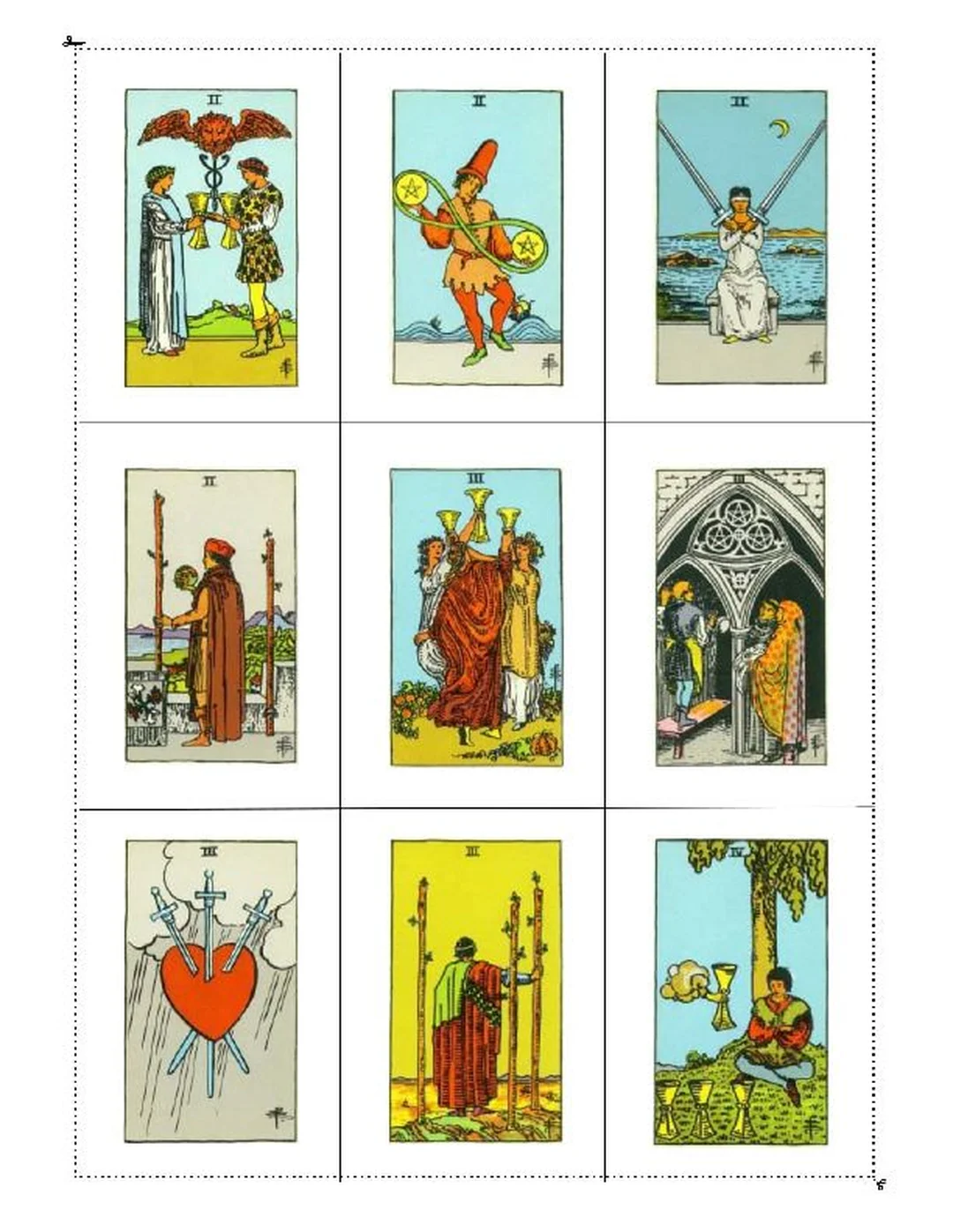 rider waite tarot book pdf sách hướng dẫn Rider Waite hiện đại