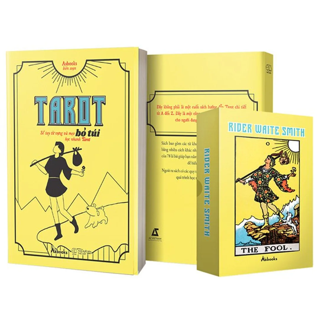 rider waite tarot giá hộp bài kèm sách hướng dẫn