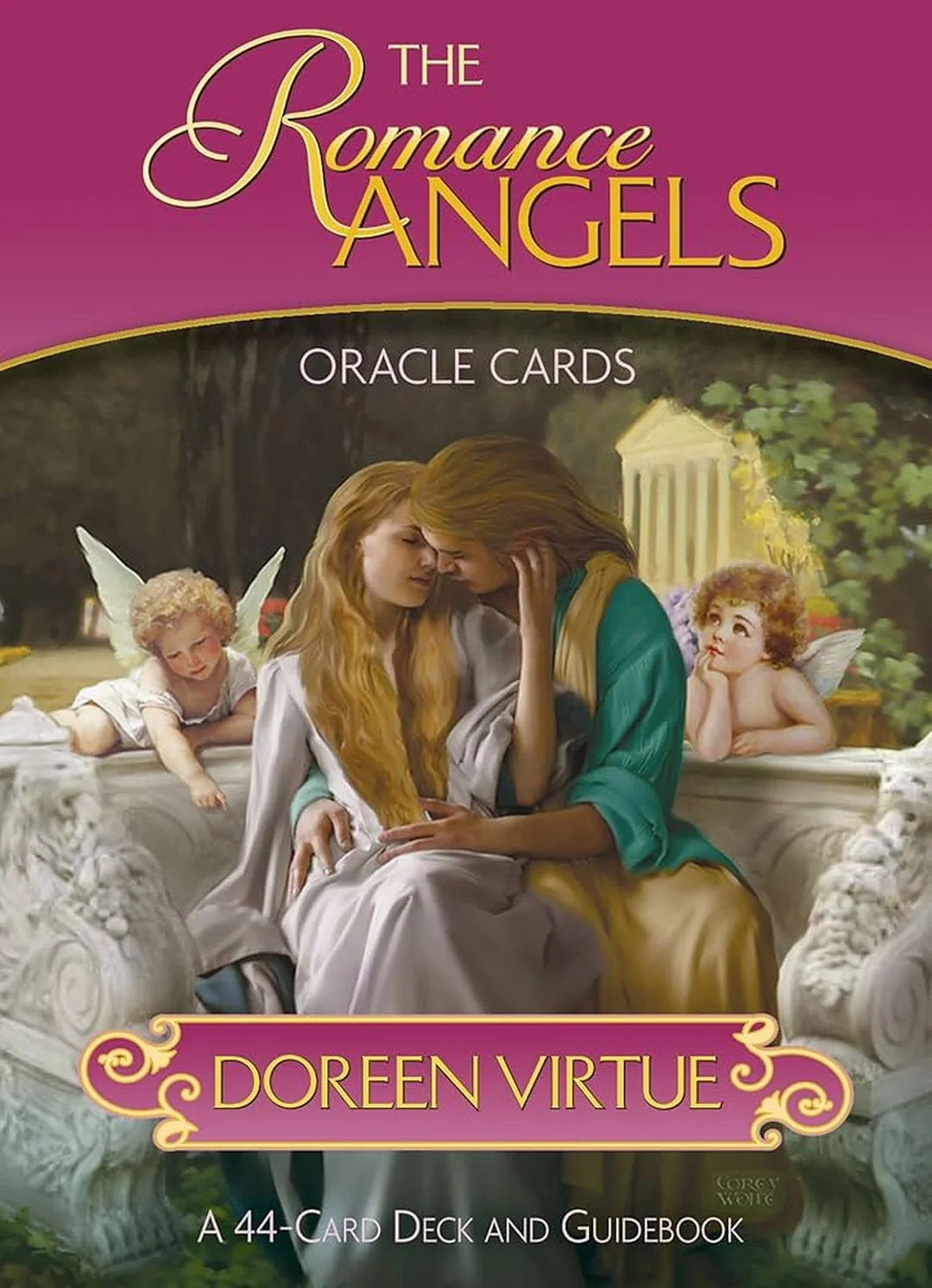 romance angels oracle cards hộp bài oracle tình yêu bản 44 lá