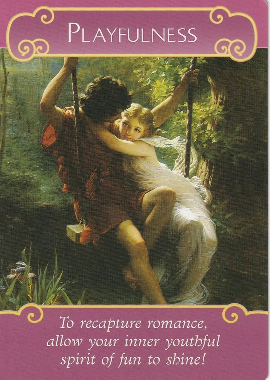 romance angels oracle cards phong cách minh họa tình yêu thiên thần