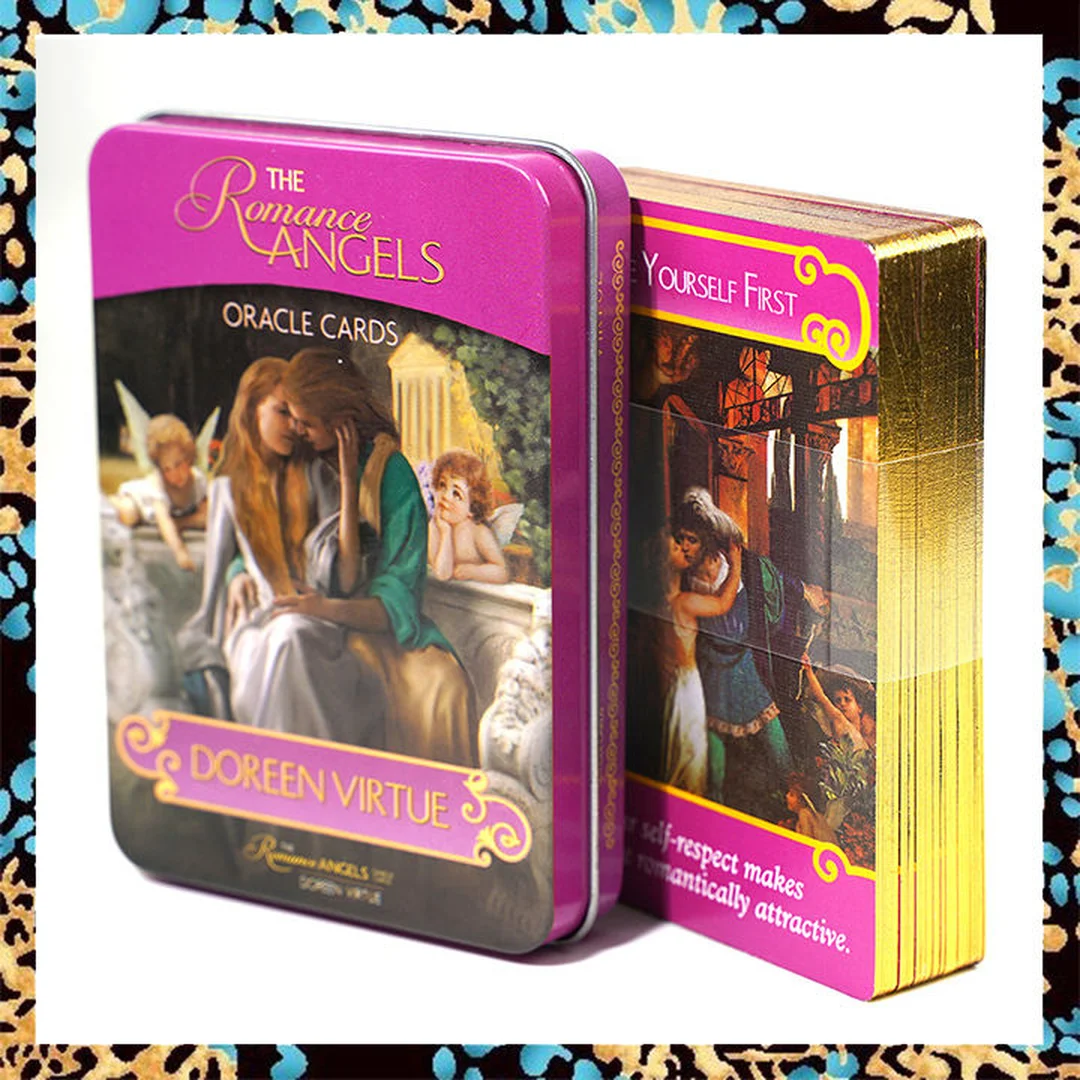 romance angels oracle cards so sánh với các bộ love oracle khác
