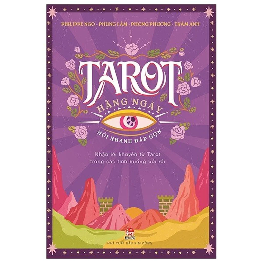 rút bài tarot hàng ngày với sách và bộ bài thực hành