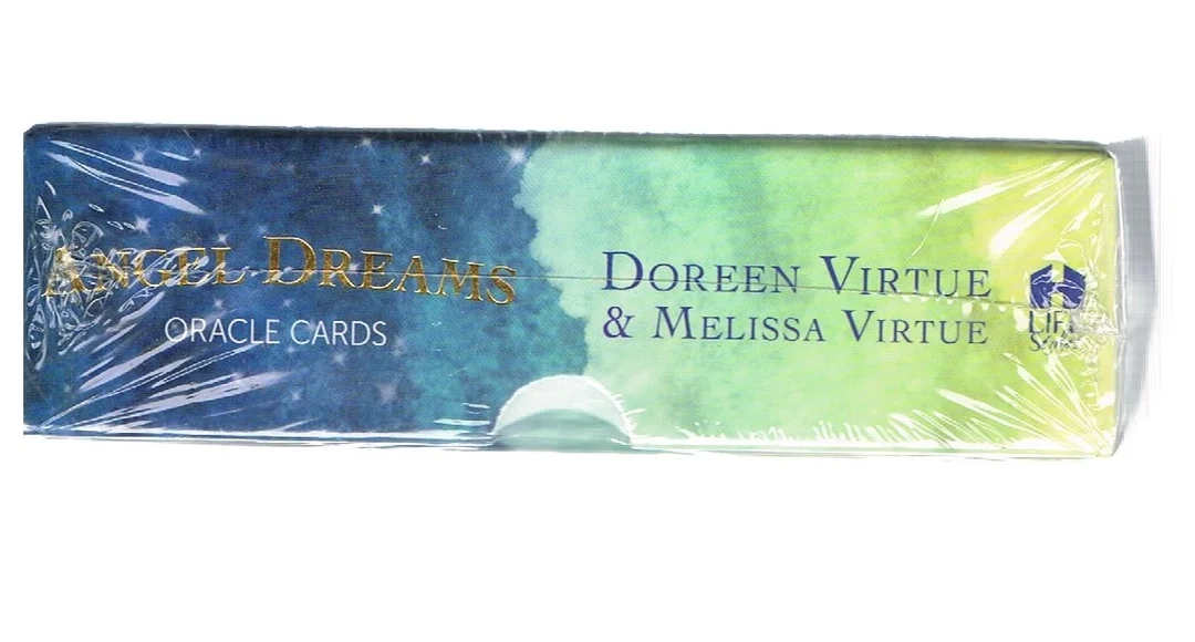 Sách và hộp angel dreams oracle cards bản đã qua sử dụng