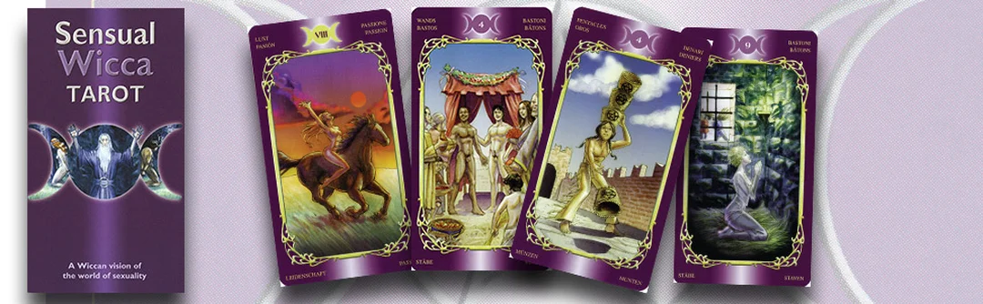 sensual wicca tarot deck ảnh quảng bá bộ bài Lo Scarabeo