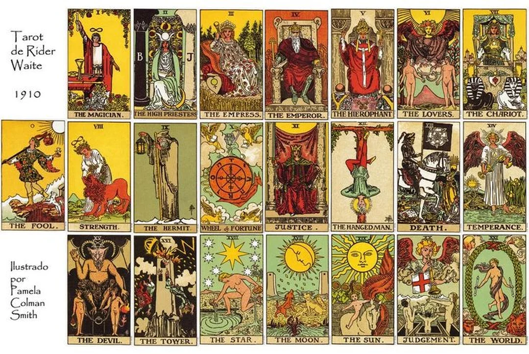 so sánh 22 major arcana và minor arcana