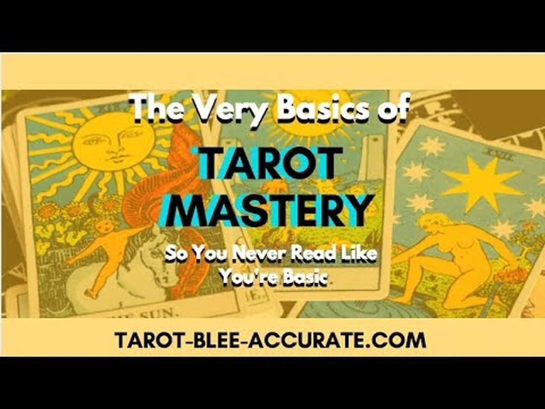 Tarot Mastery Basics - How To Get Started with the Rider Waite Deck