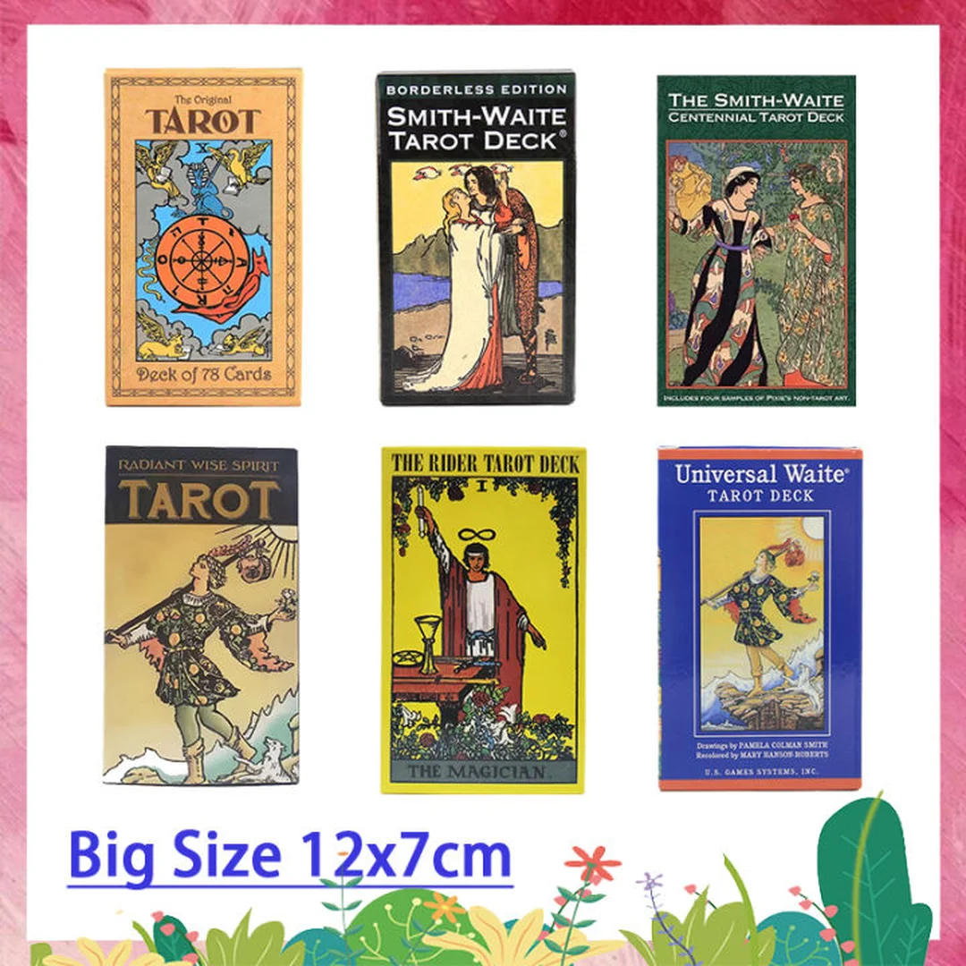 thẻ bài tarot minh họa trên nền sáng