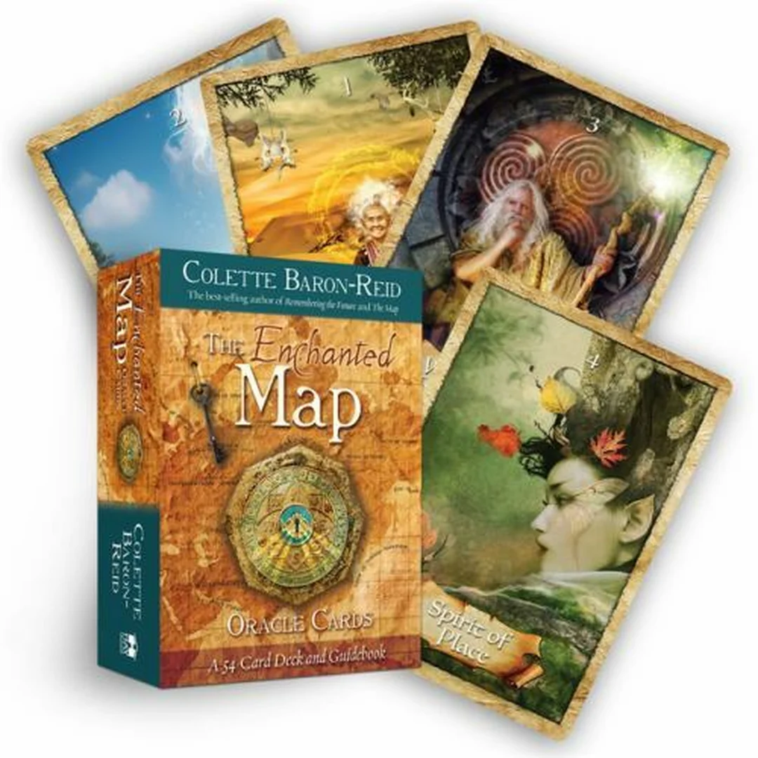the enchanted map oracle cards ảnh hộp bài bản đồ huyền nhiệm