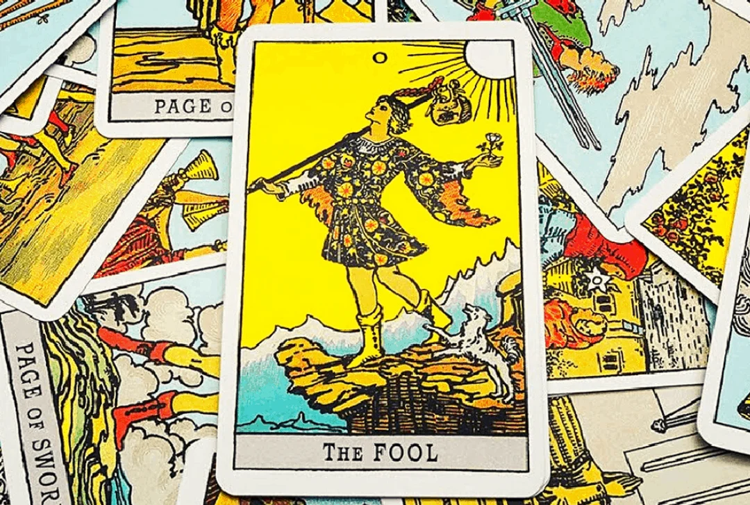 the fool tarot lá bài minh họa phiên bản sản phẩm Tarot