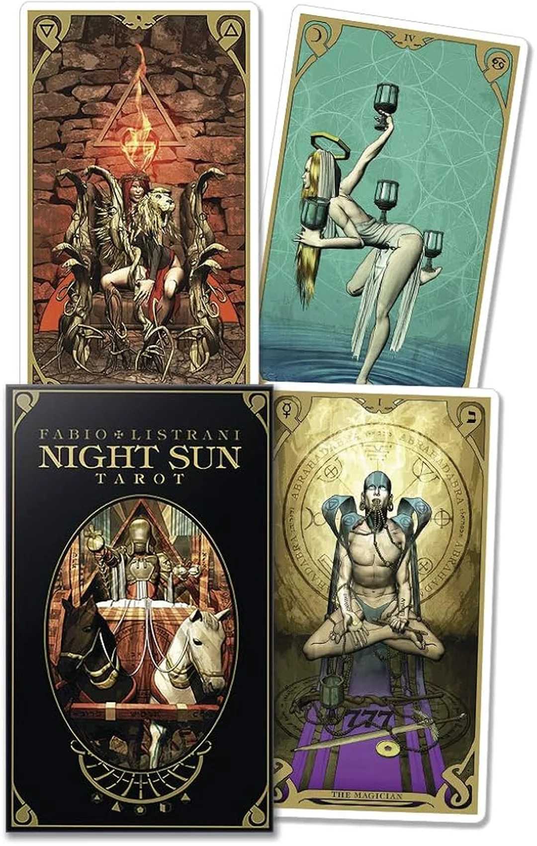 the night sun tarot deck bản hộp sản phẩm chính hãng