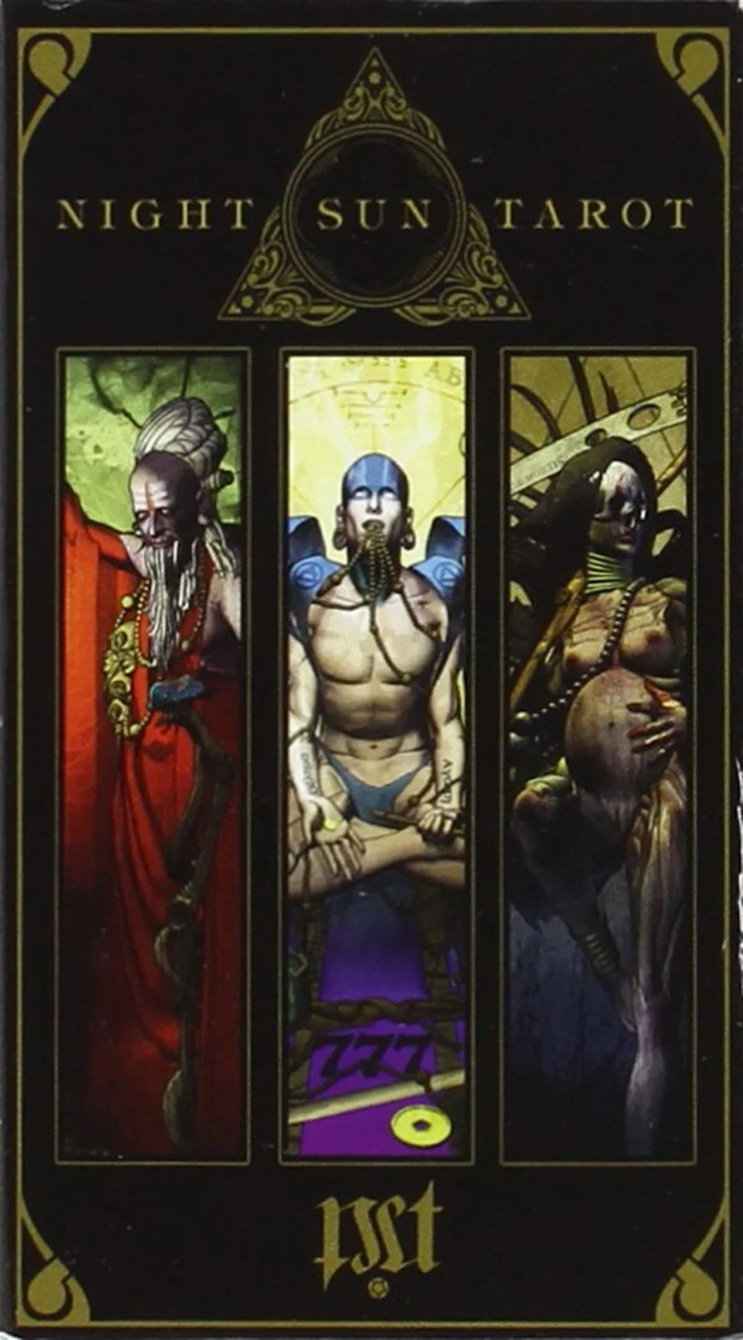 the night sun tarot deck hình ảnh bìa sản phẩm