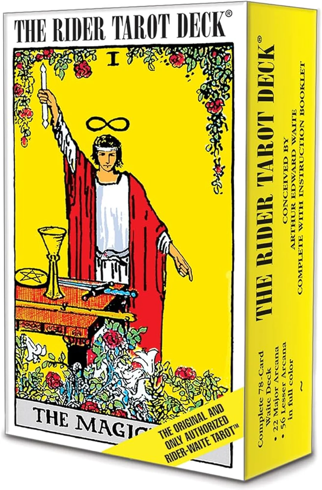 the rider waite tarot deck bản hộp tiêu chuẩn cho người mới học