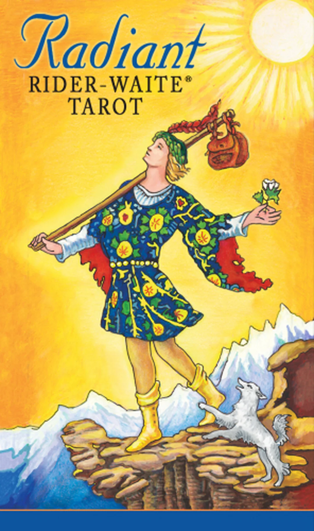 the rider waite tarot deck và sách hướng dẫn đi kèm