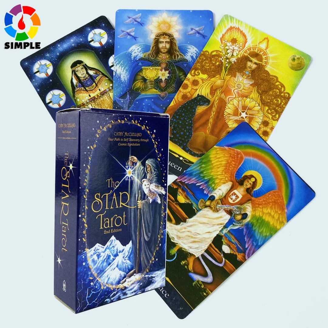 the star tarot deck ảnh sản phẩm hộp bài và lá minh họa