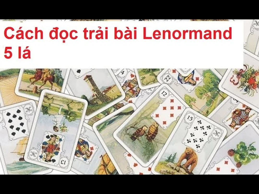 Trải 3 lá trong cách đọc bài lenormand cho người mới