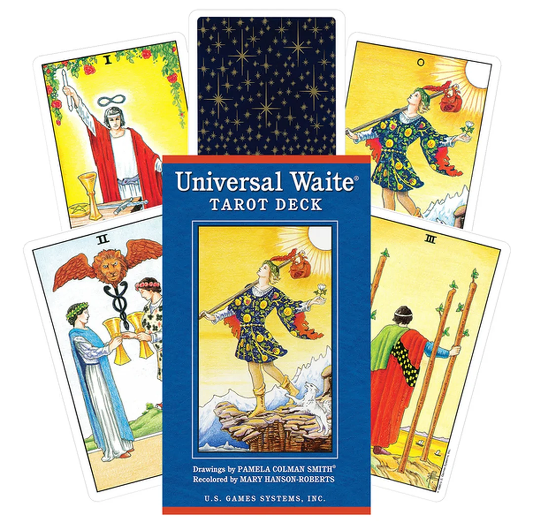 universal waite tarot deck so sánh với rider waite