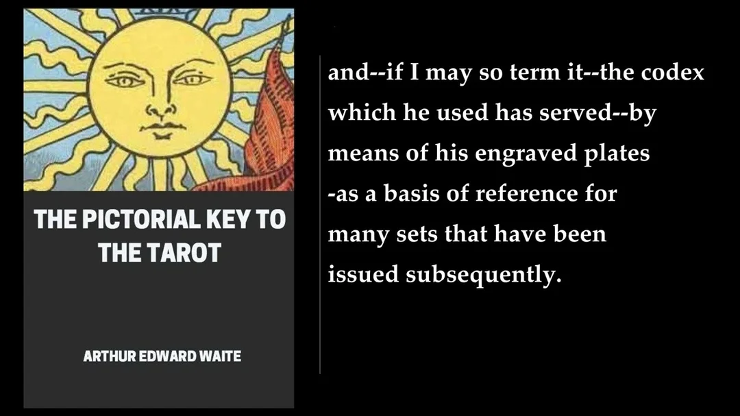Video đọc The Pictorial Key to the Tarot Rider Waite