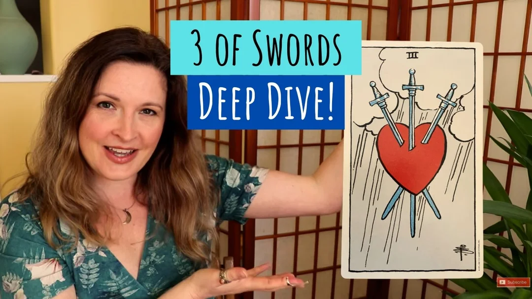 Video giải thích ý nghĩa lá bài Three of Swords Tarot