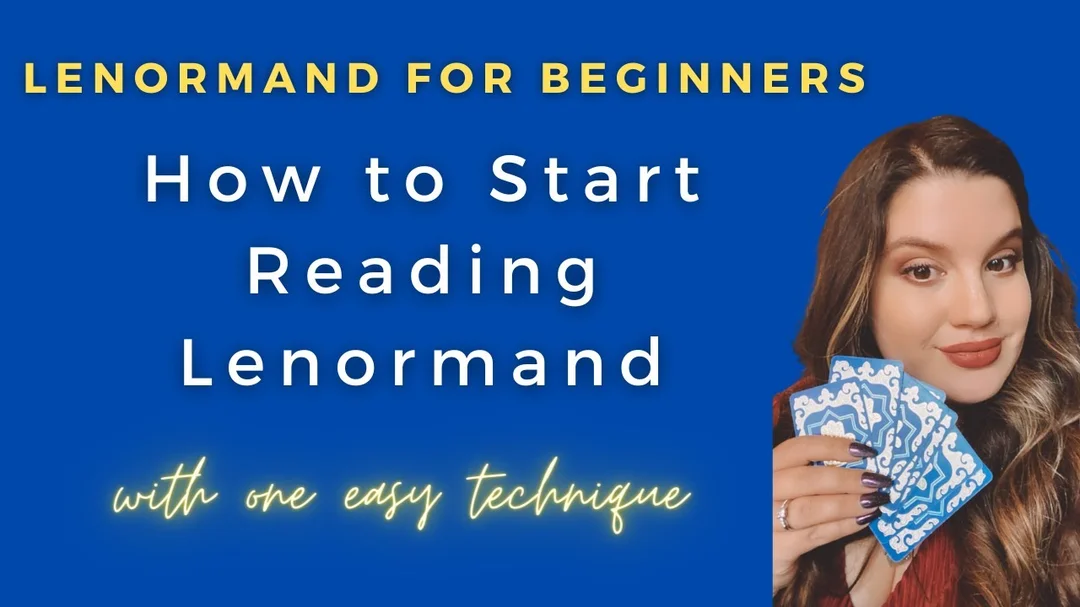 Video hướng dẫn reading lenormand cards cho người mới