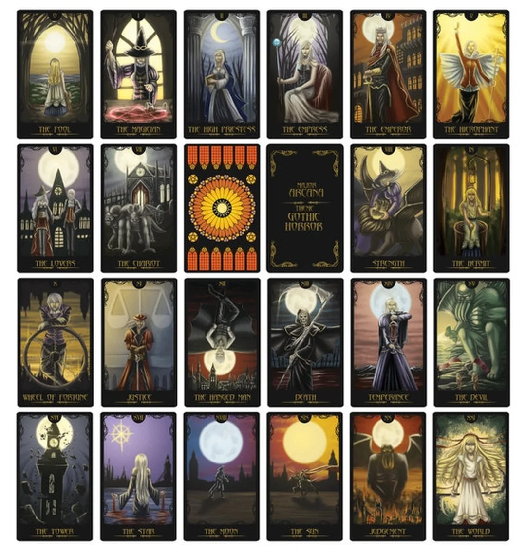 Video review Horror Tarot deck ma mị